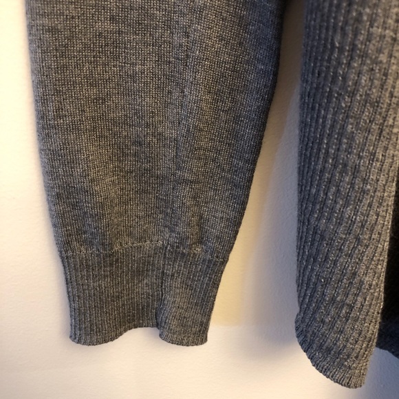 T. Babaton Grey Silk and Cashmere Open Cardigan, Size S - Picture 8 of 13